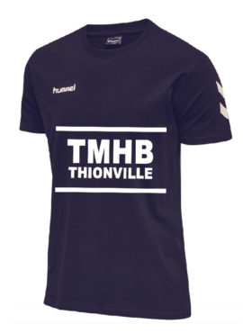 T-shirt coton « TMHB » Marine Homme
